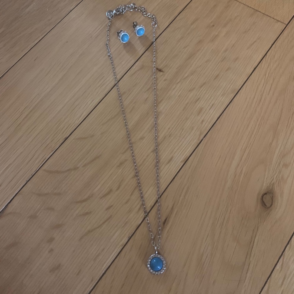 Lia Sophia Candy Dot Earrings and Necklace Set